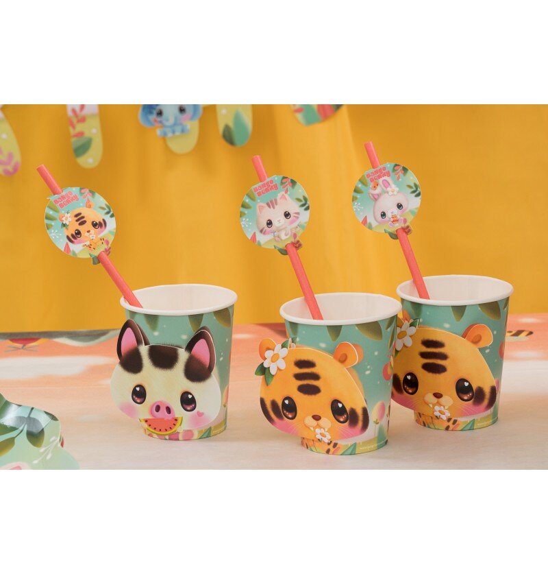 Bangoberry Papieren Bekers 8 stuks