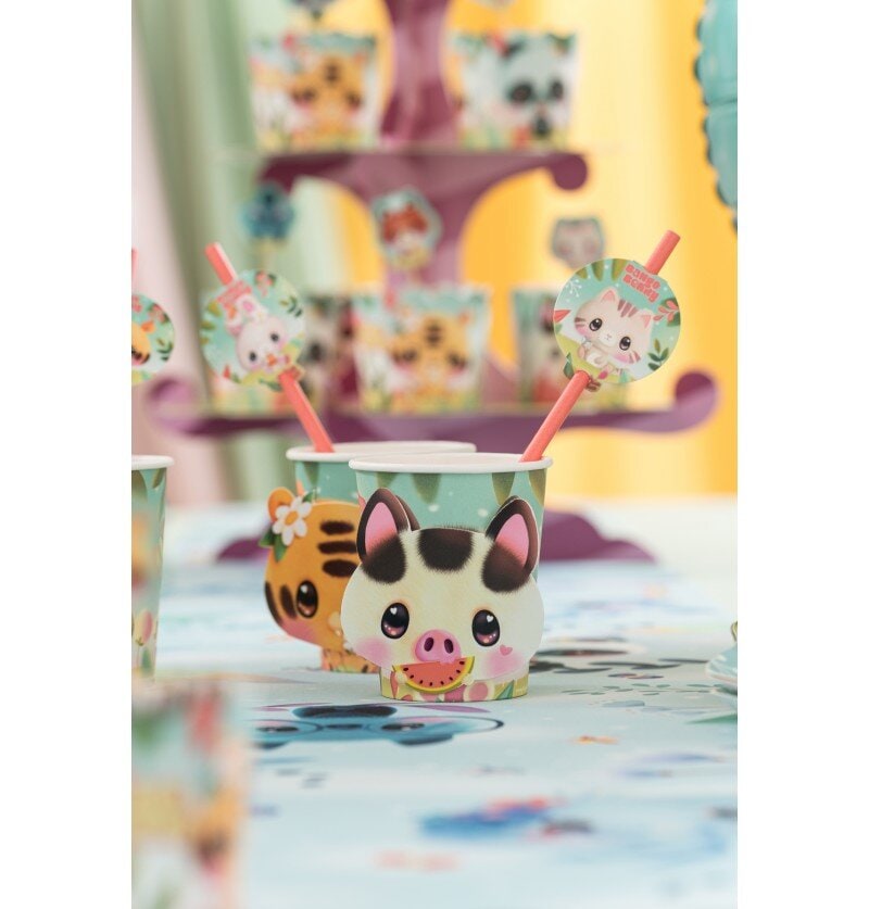 Bangoberry Papieren Bekers 8 stuks