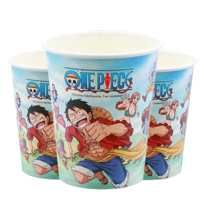 One Piece - Bekers 8 stuks