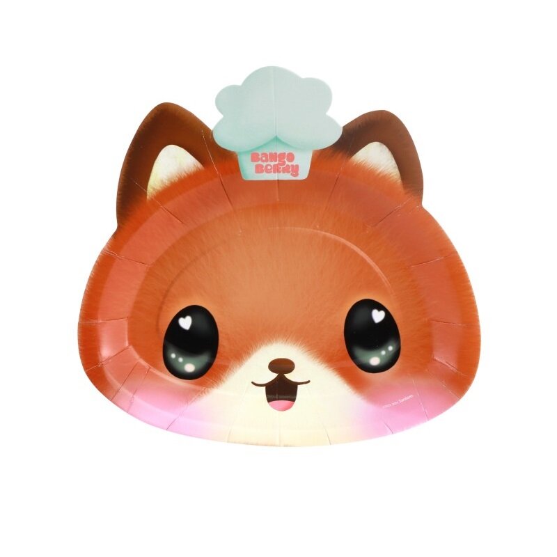 Bangoberry - Fuzzy Fox bordjes 8 stuks