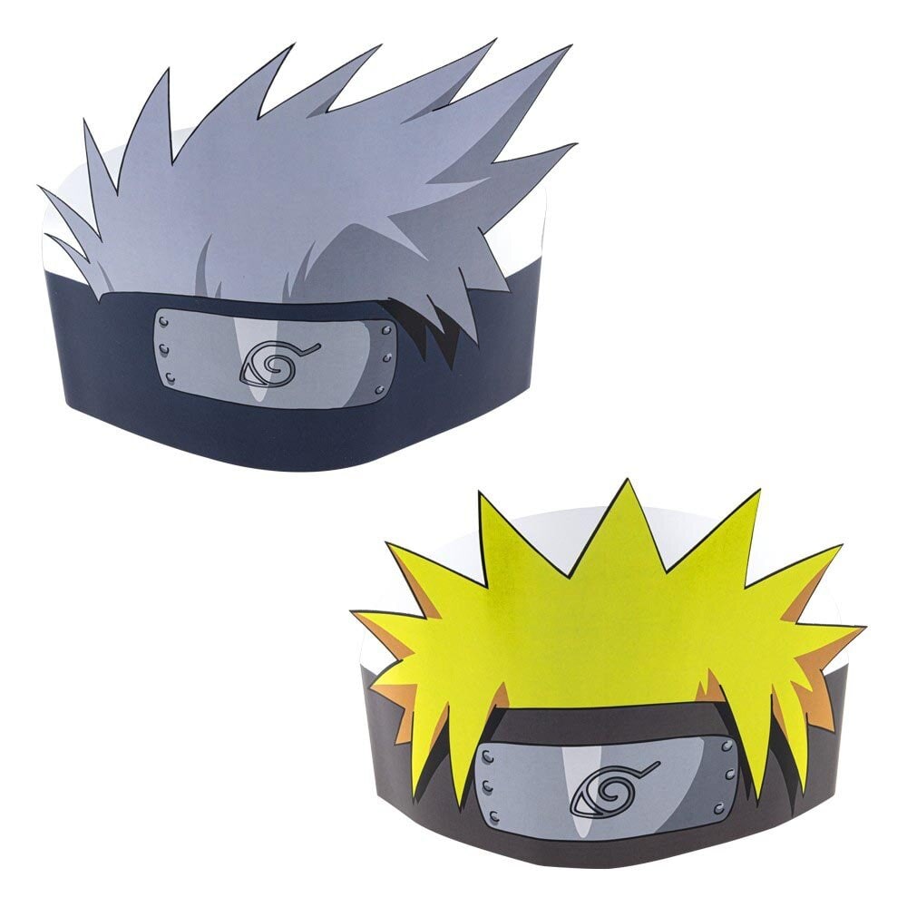 Naruto - Papieren hoofdband 8 stuks