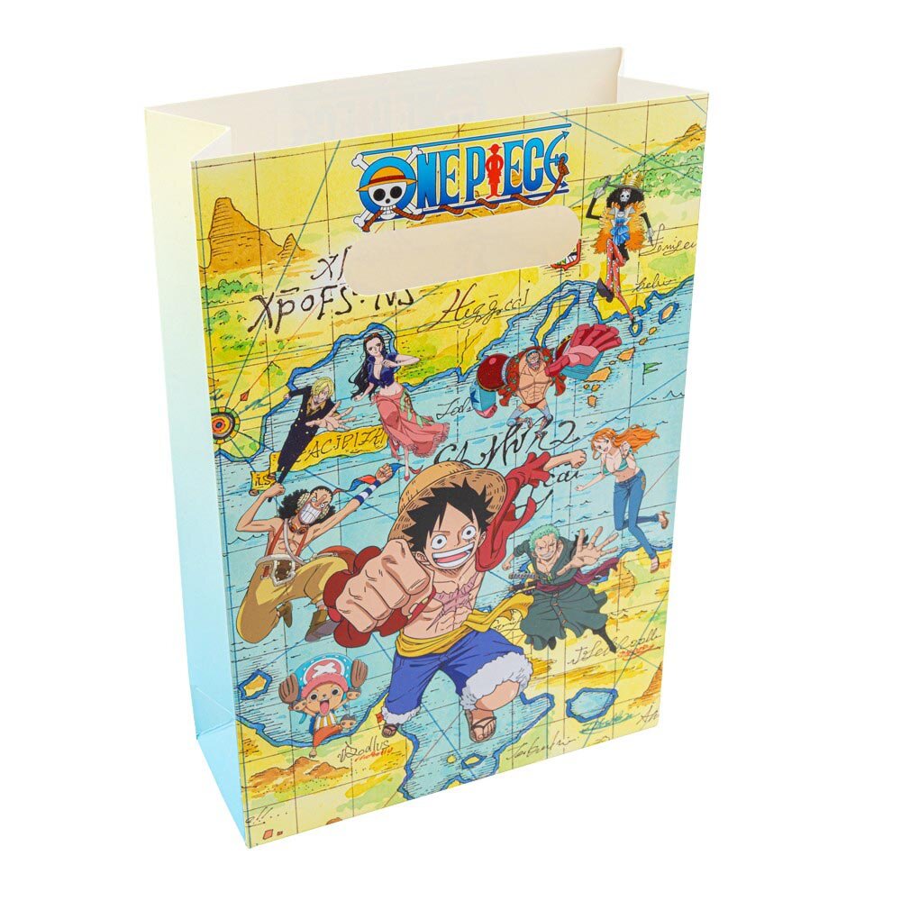 One Piece - Uitdeelzakjes in papier 4 stuks