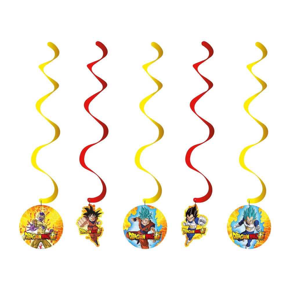 Dragon Ball - Hangdecoratie Whirls 5 stuks