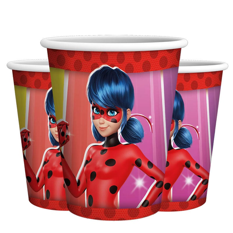 Miraculous Ladybug - Bekers 10 stuks