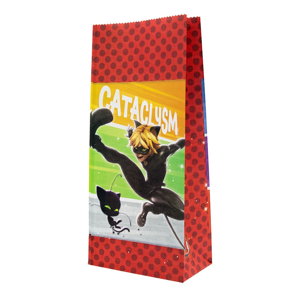 Miraculous Ladybug - Uitdeelzakjes papieren 10 stuks