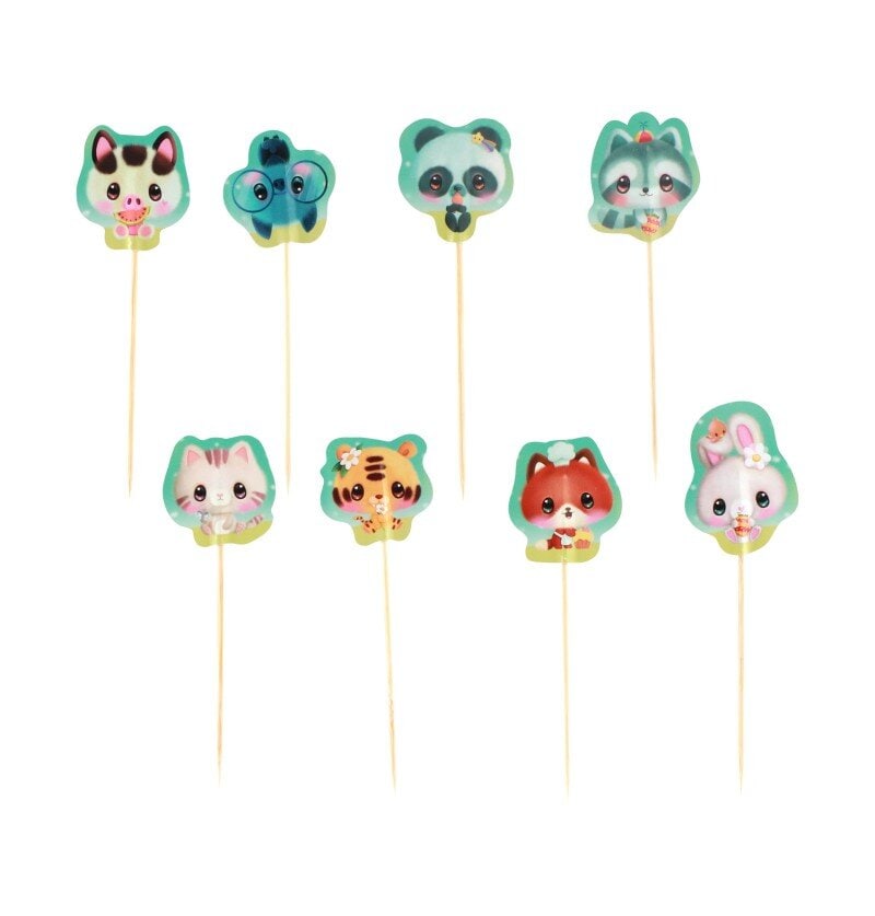 Bangoberry - Cake toppers 8 stuks