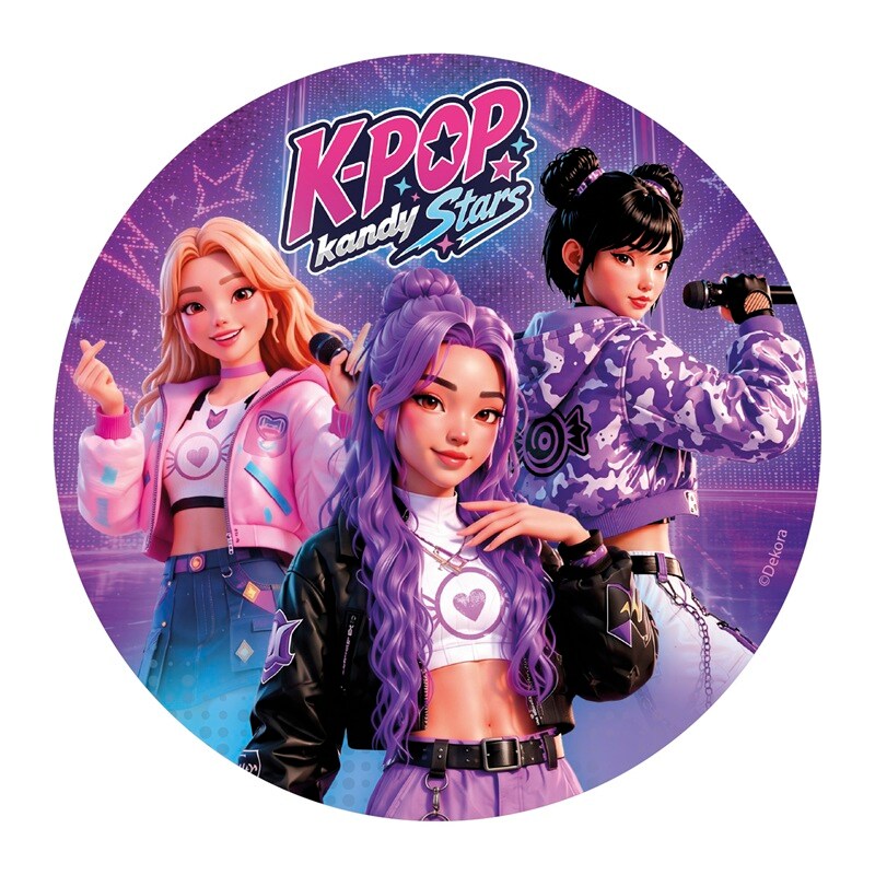 Taartprint K-Pop - Ouwel 20 cm