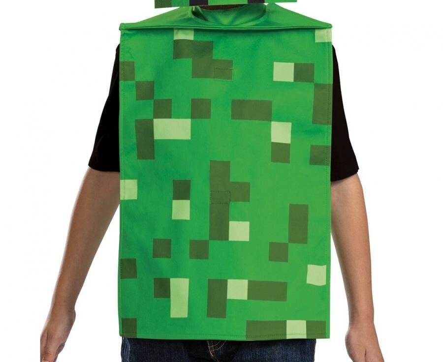 Minecraft Creeper Basic Kostuum Kind 4-6 jaar