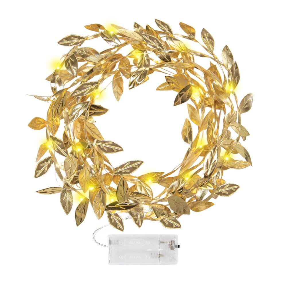 LED-lichtslinger Gouden Bladeren 3 meter