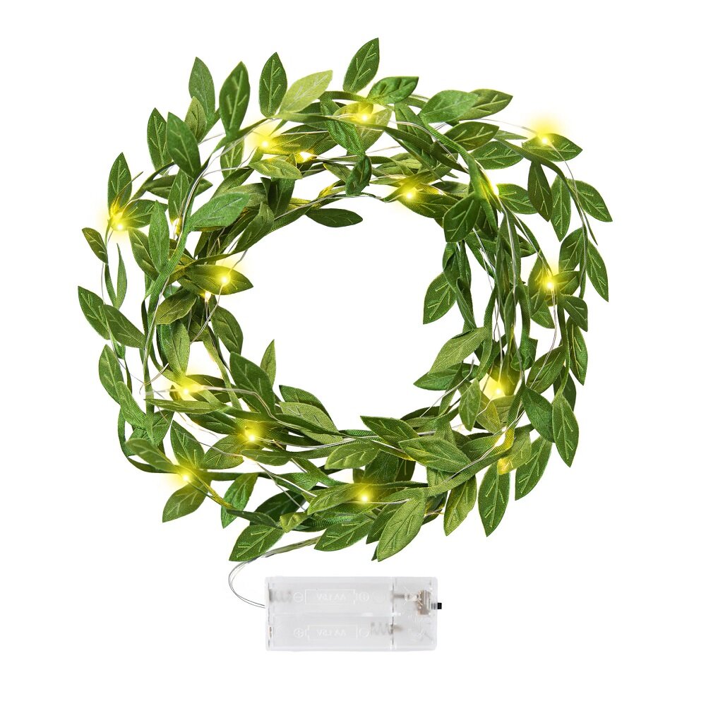 LED-lichtslinger Groene Bladeren 3 meter