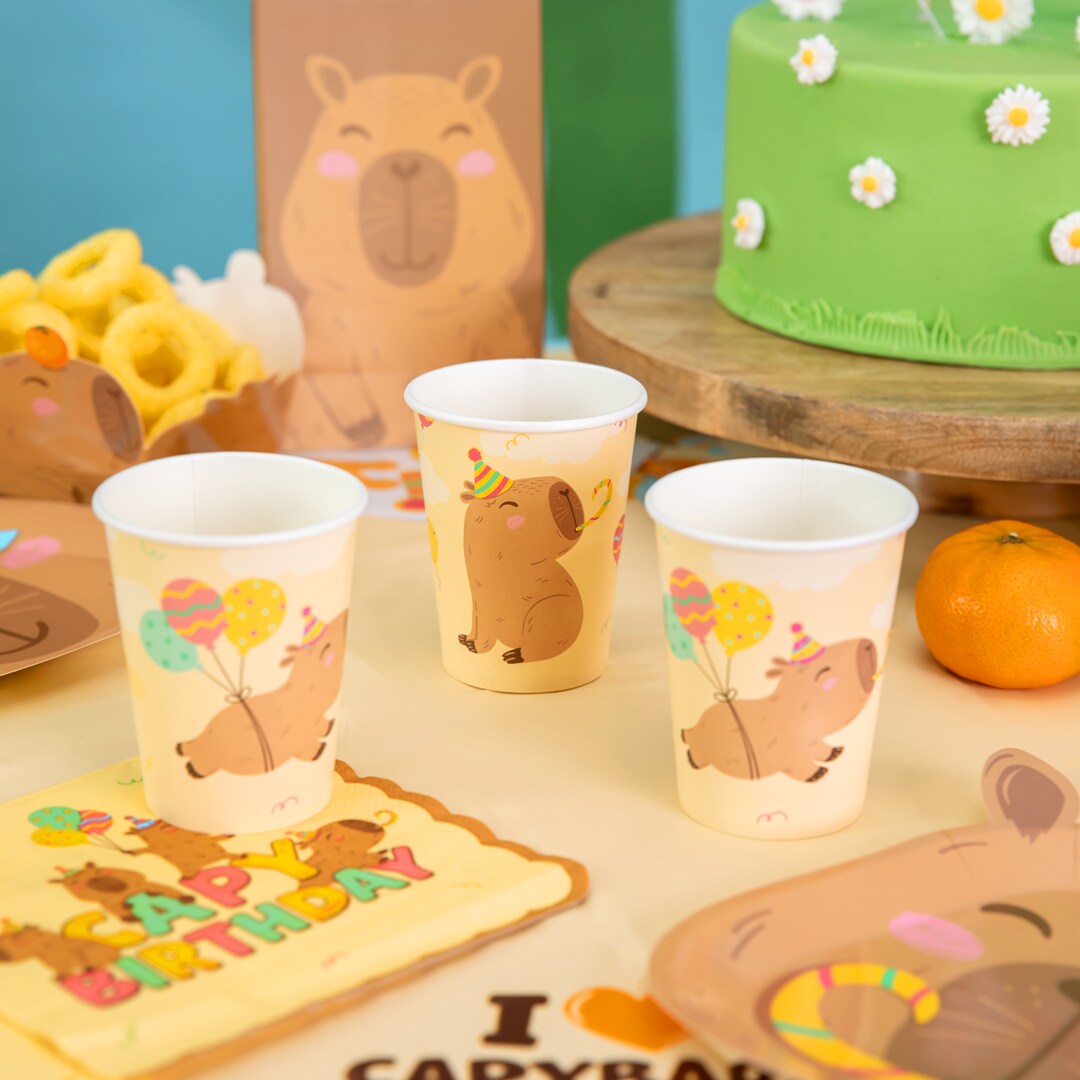 Capybara Bekers 6 stuks