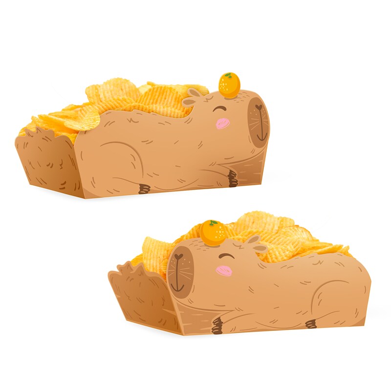 Capybara Snacksdozen 3 stuks