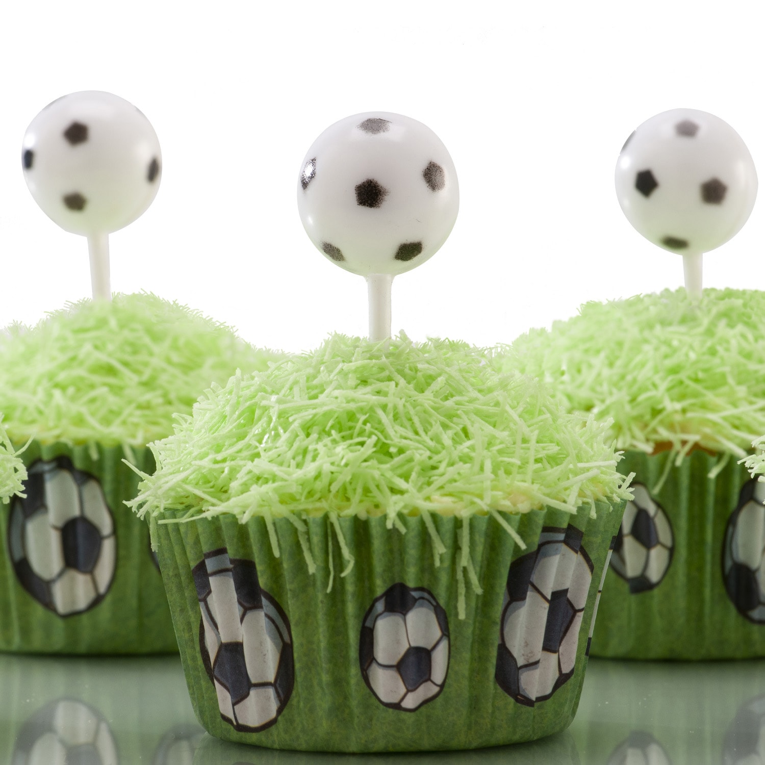 Voetbal - Muffinvormpjes 25 stuks