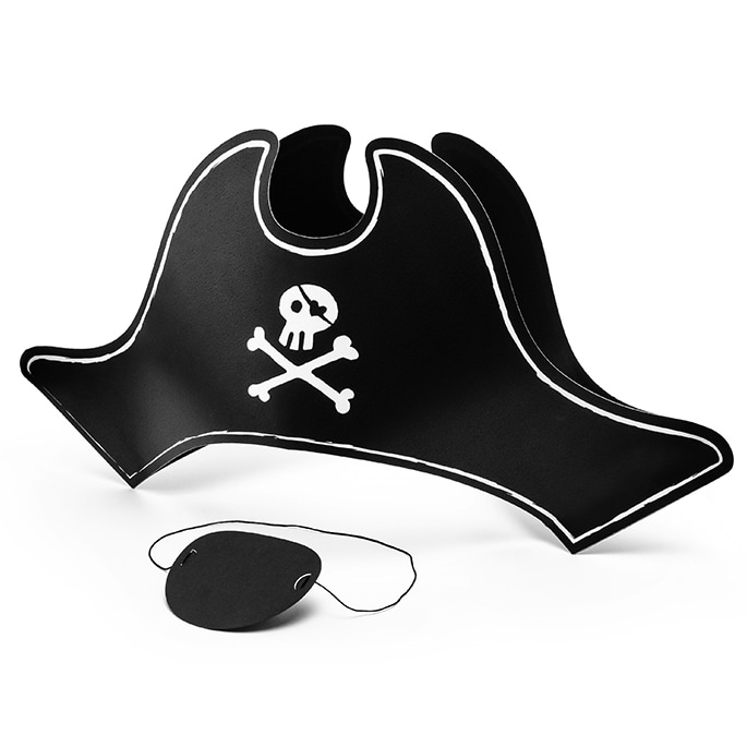 Pirates Party - Hoed en ooglapje