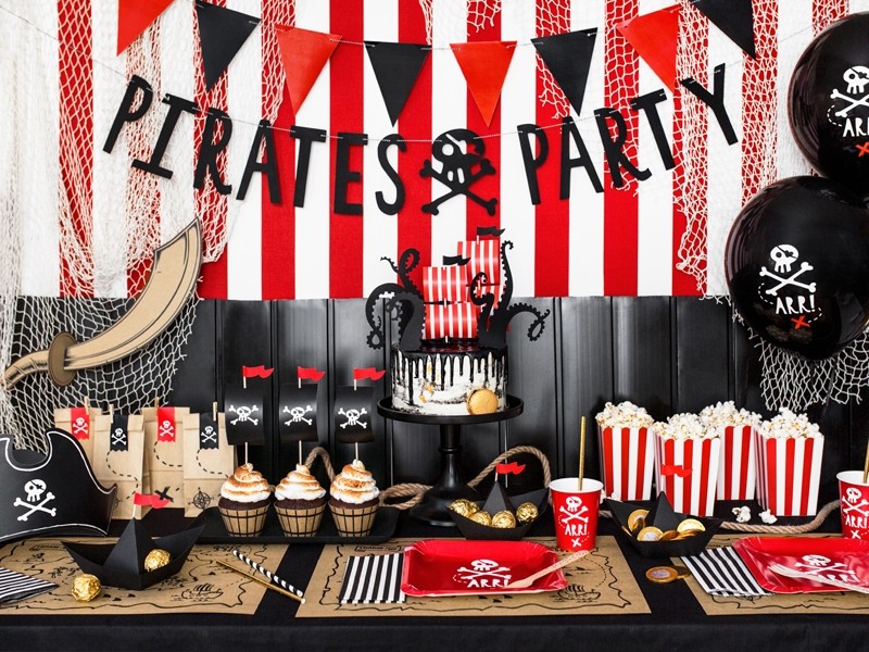 Pirates Party - Ballonnen 6 stuks