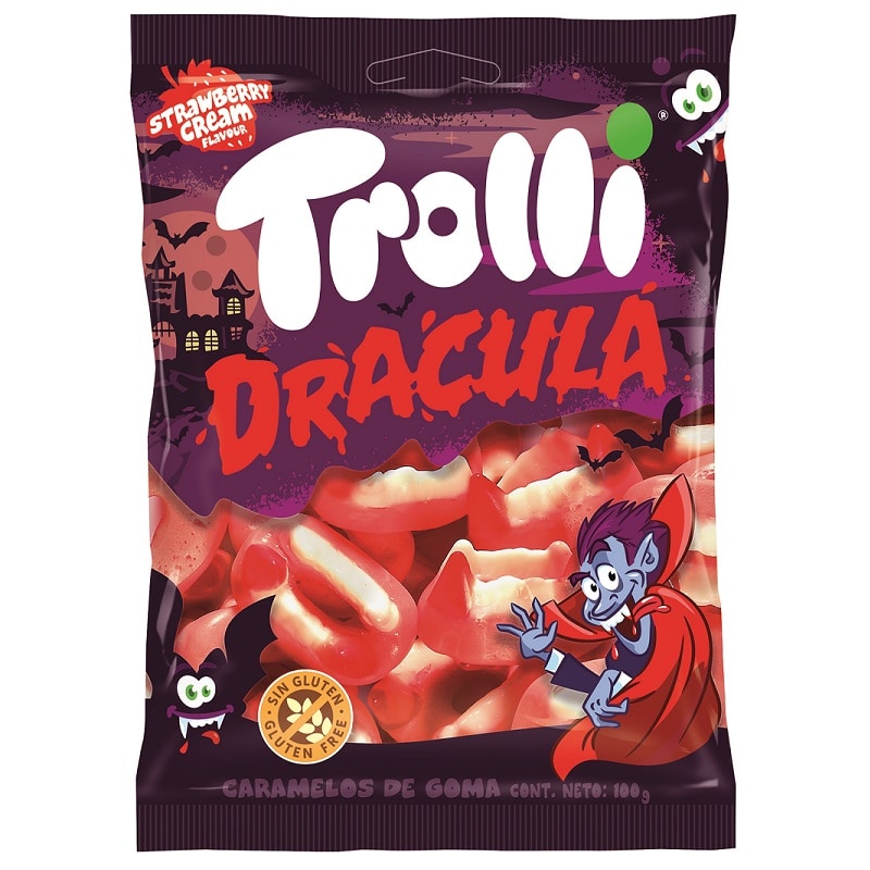 Trolli Dracula tanden 100 gram