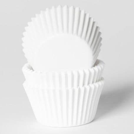 Muffinvormpjes Mini - Wit 60 stuks