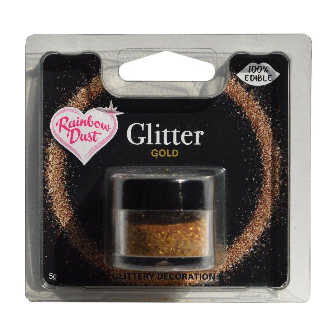 Rainbow Dust - Edible Glitter Goud