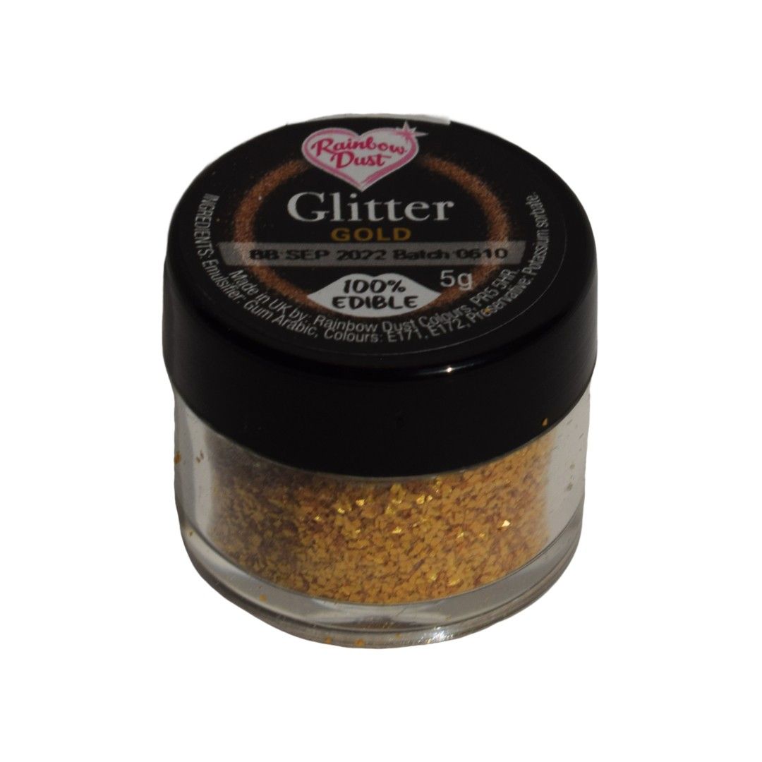 Rainbow Dust - Edible Glitter Goud