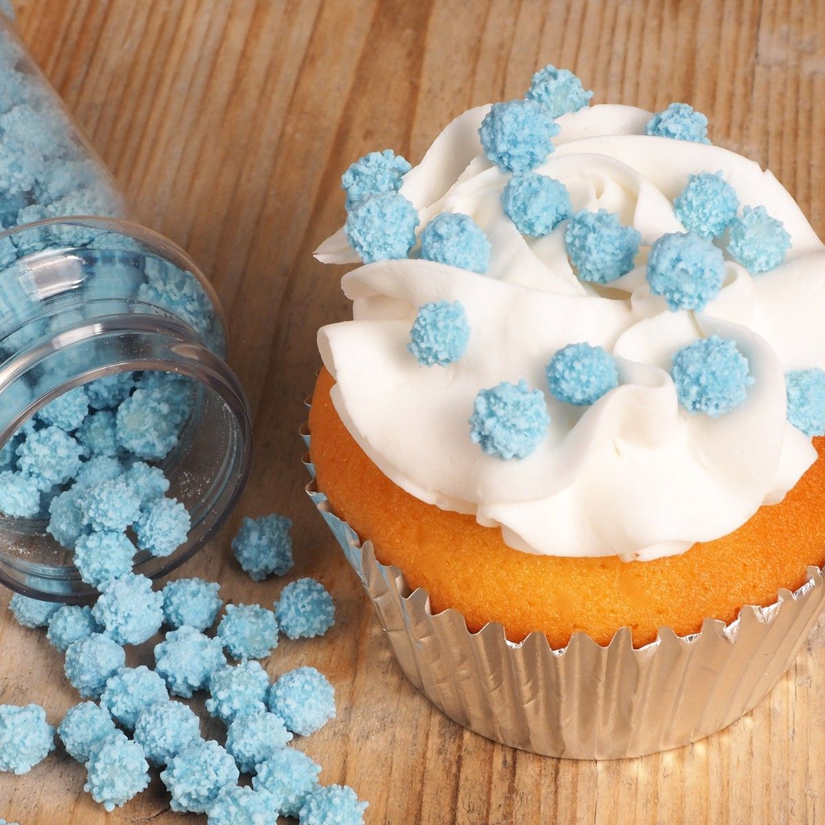 FunCakes - Strooisel Mimosa Blauw 45 g