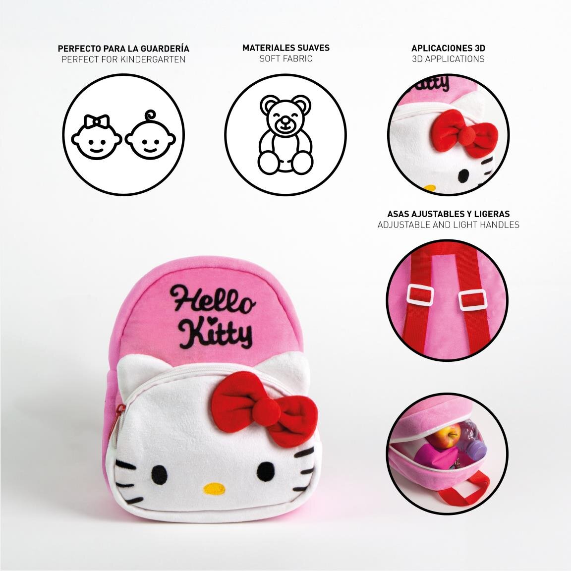 Hello Kitty Pluche Kinderrugzak