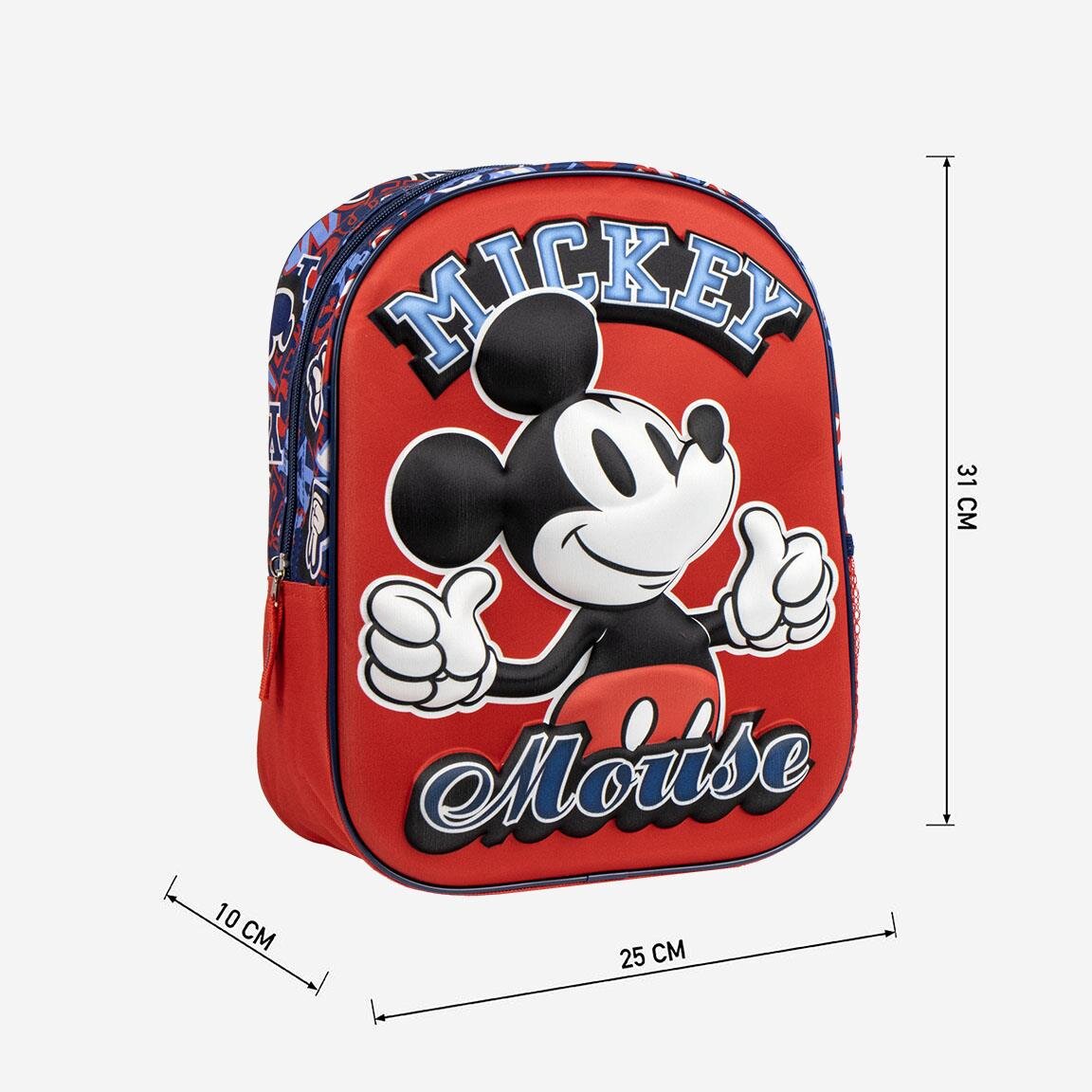 Mickey Mouse - Kinderrugzak met 3D-effect