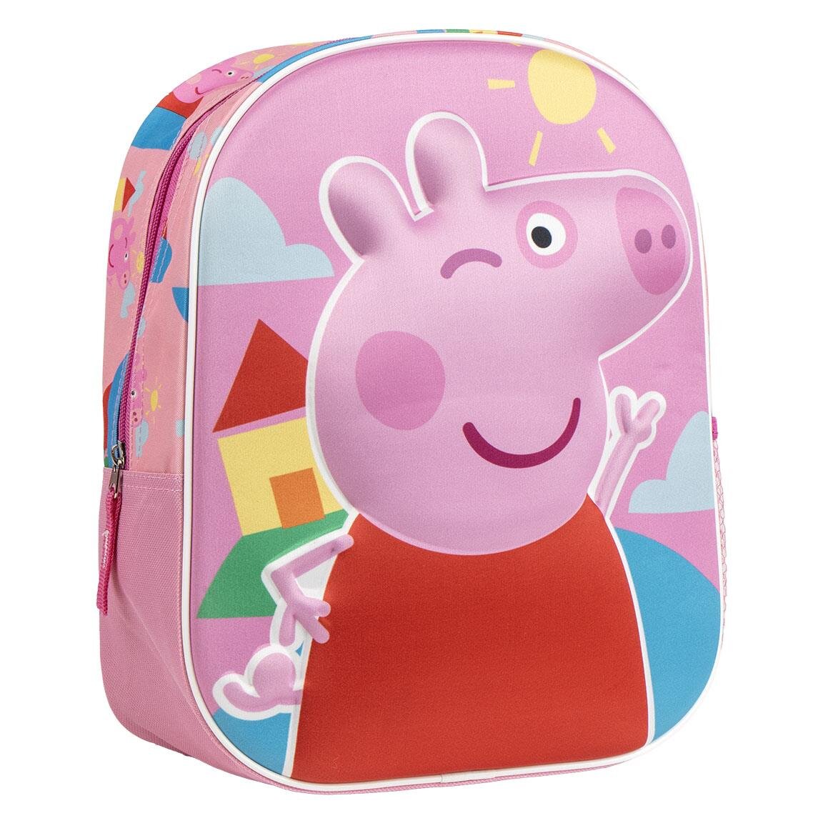 Peppa Pig - Kinderrugzak met 3D-effect