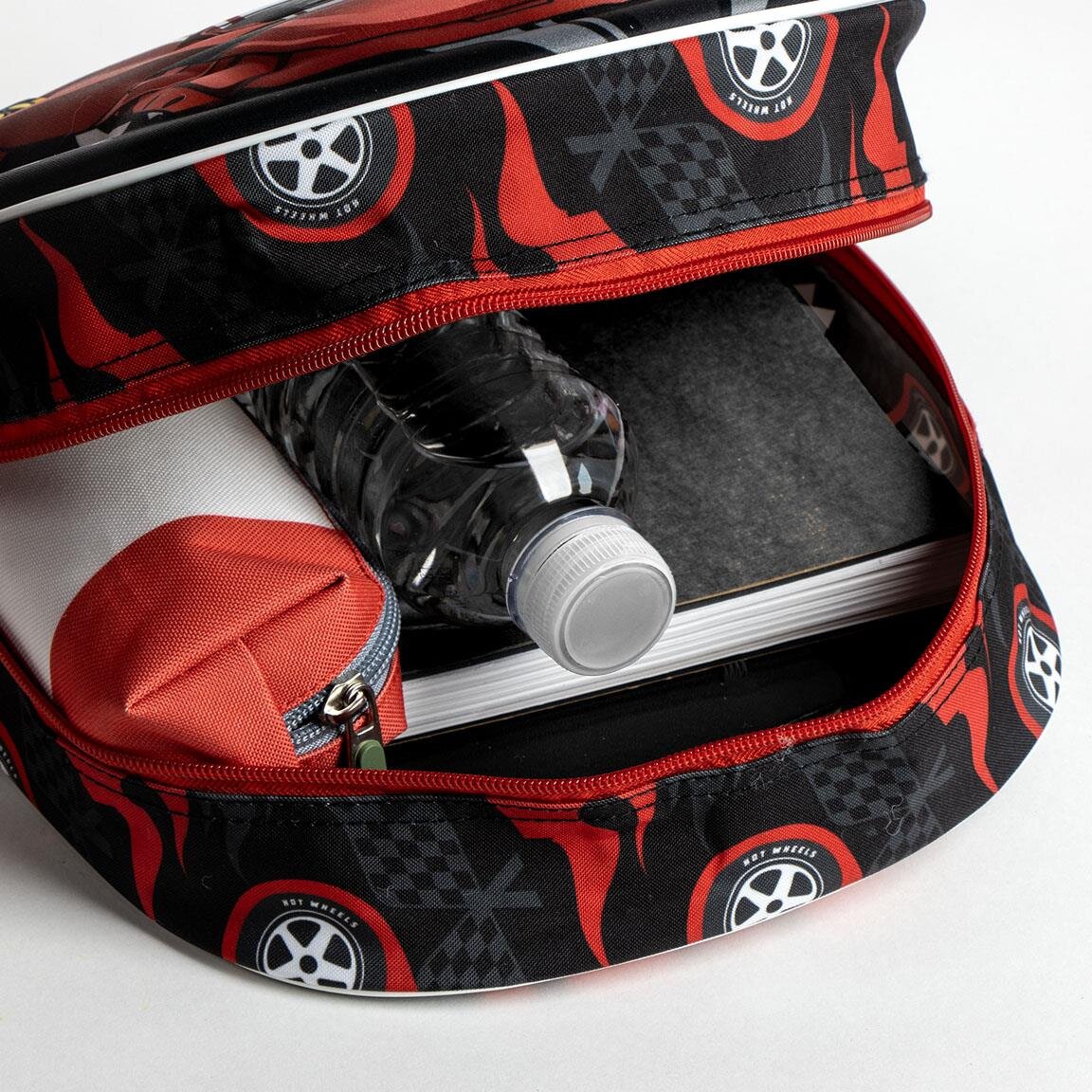 Hot Wheels - Kinderrugzak met 3D-effect