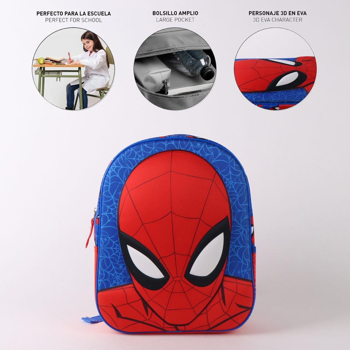 Spiderman Kinderrugzak met 3D-effect