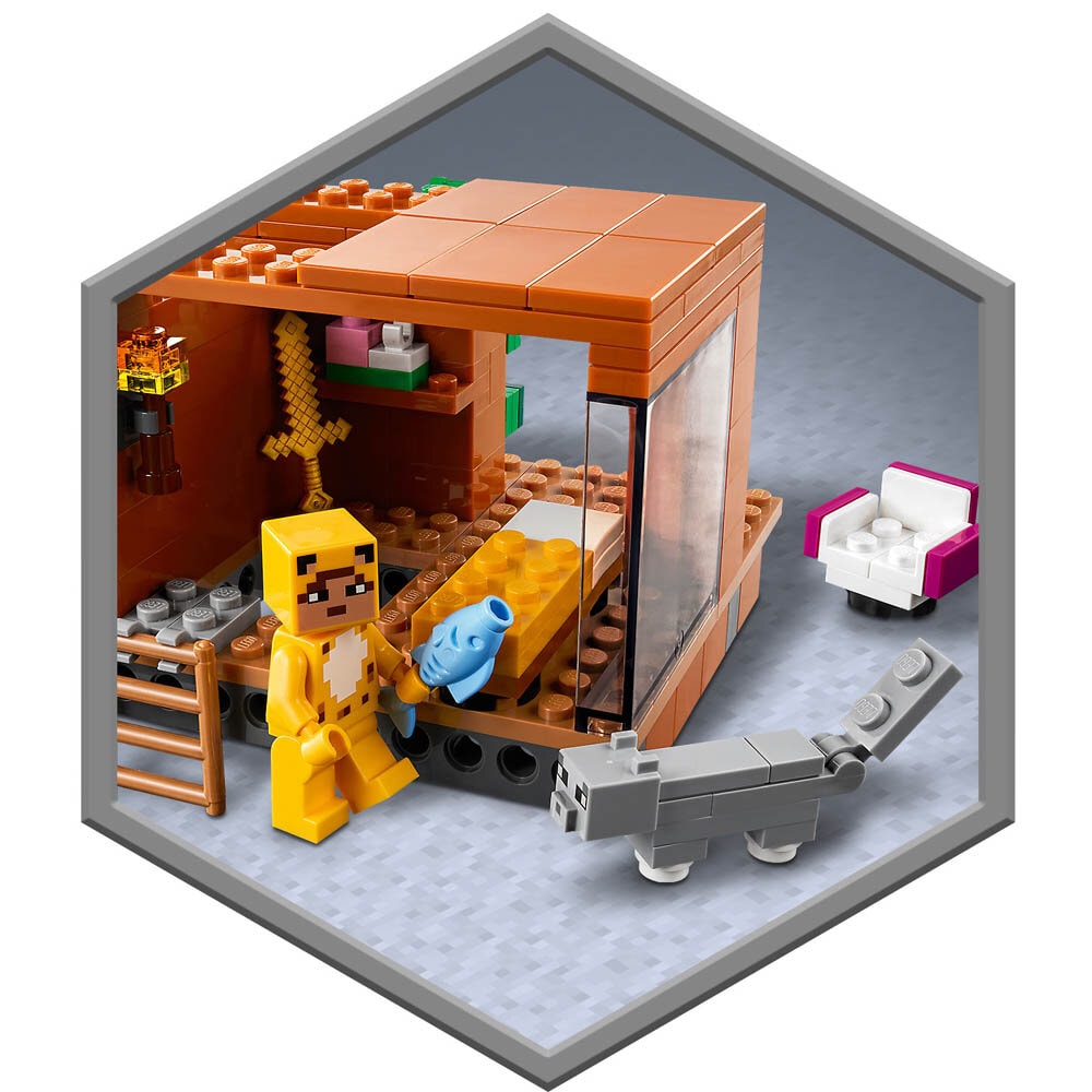 LEGO Minecraft De moderne boomhut 9+