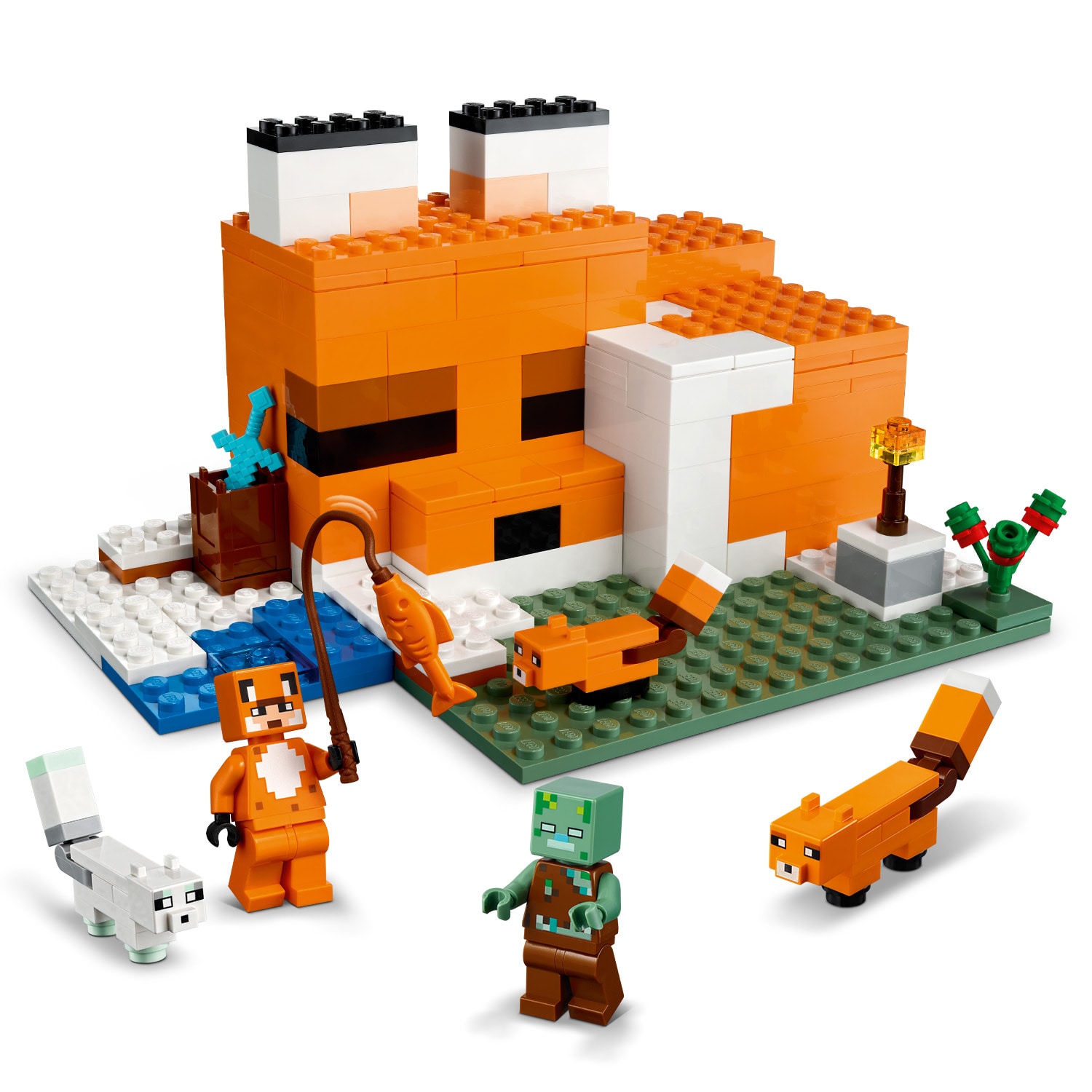 LEGO Minecraft - De Vossenhut 8+