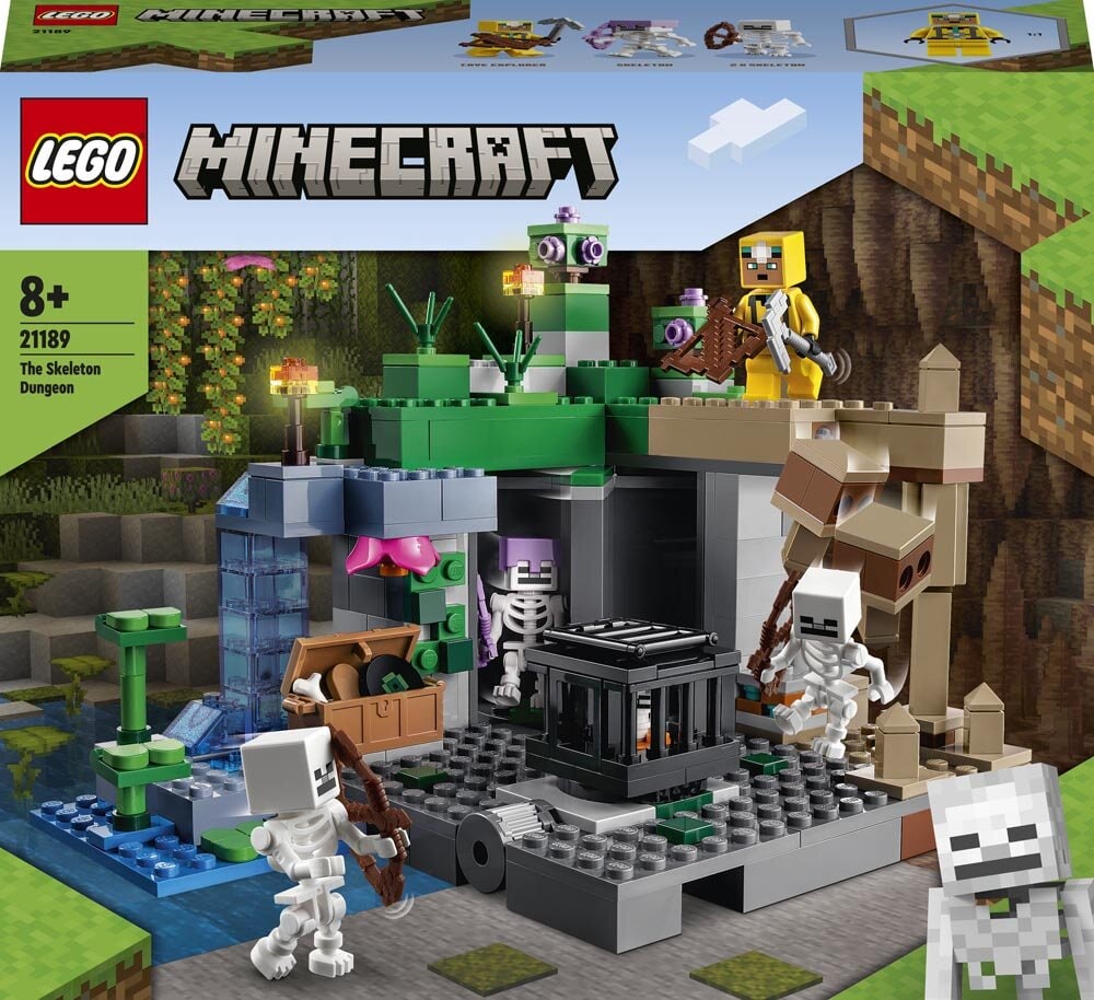 LEGO Minecraft - De skeletkerker 8+