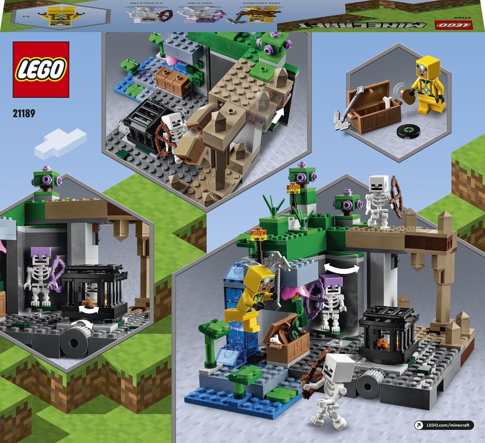 LEGO Minecraft - De skeletkerker 8+