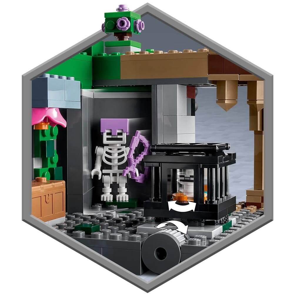 LEGO Minecraft - De skeletkerker 8+