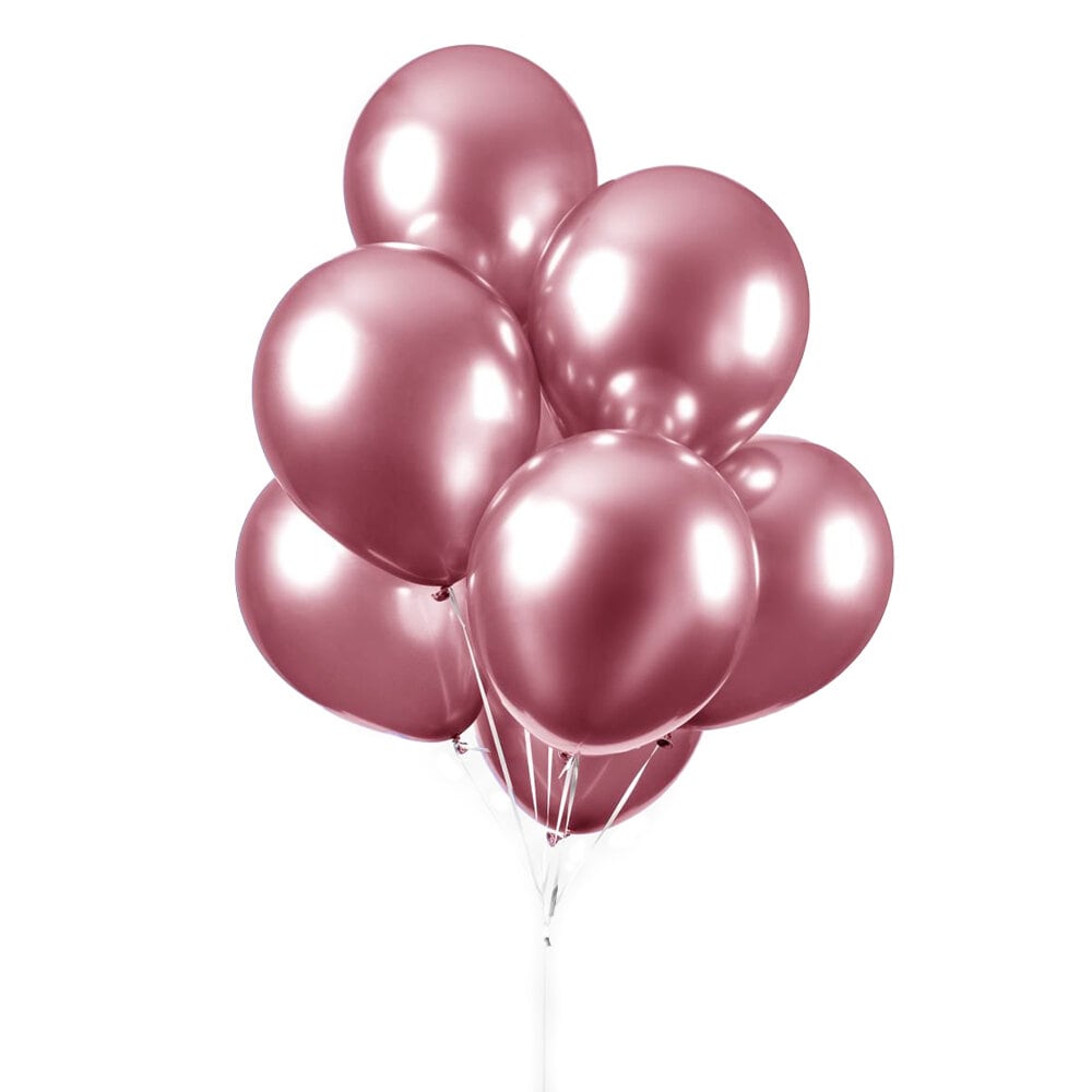Ballonnen - Roze Chroom 10 stuks