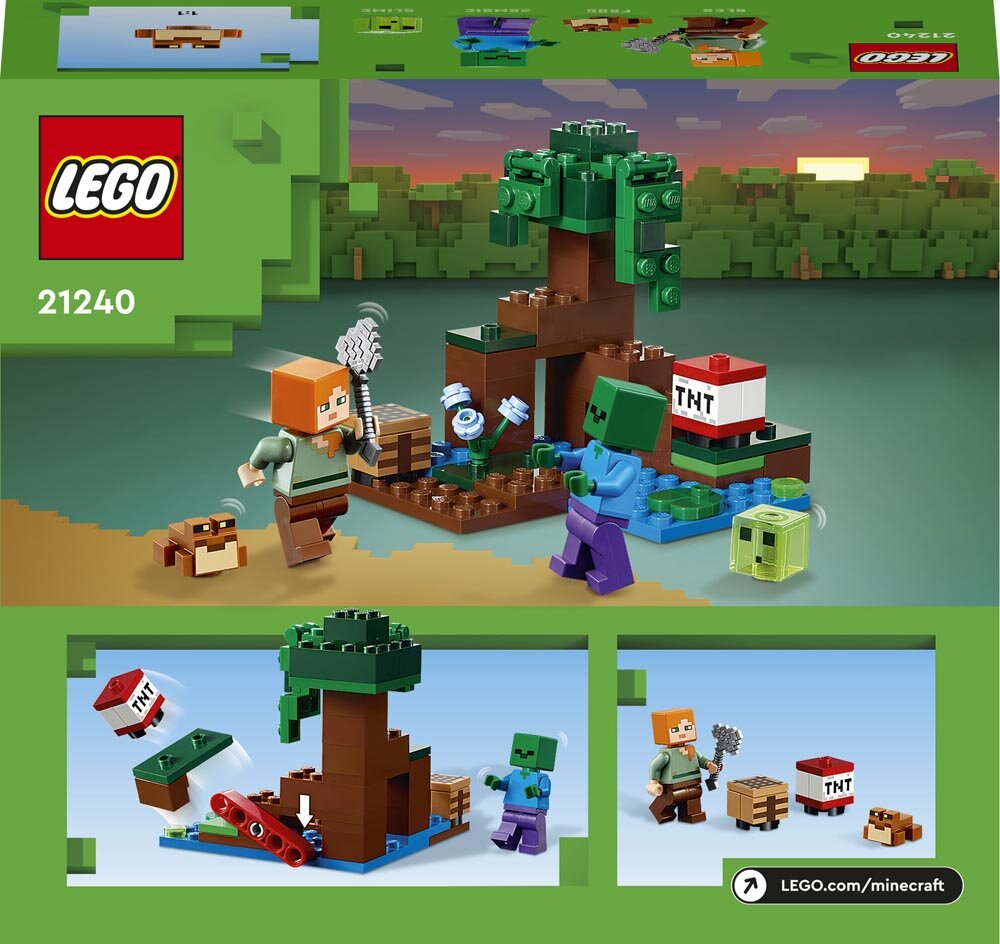 LEGO Minecraft - Het Moerasavontuur 7+