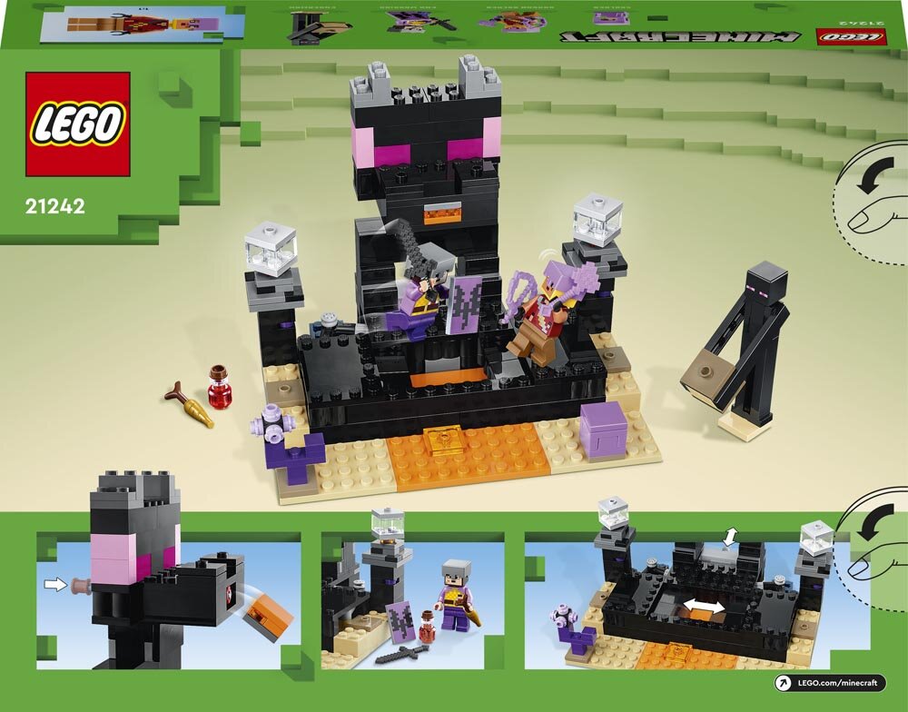 LEGO Minecraft - De Eindarena 8+