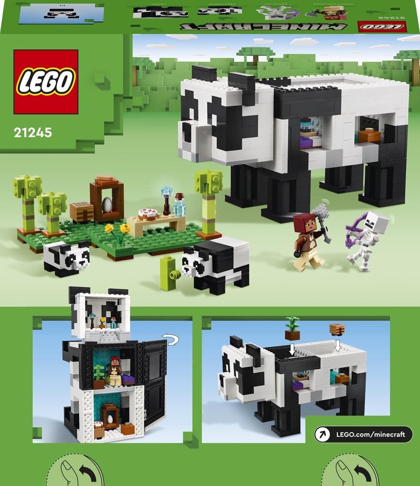 LEGO Minecraft - Het Panda Huis 8+