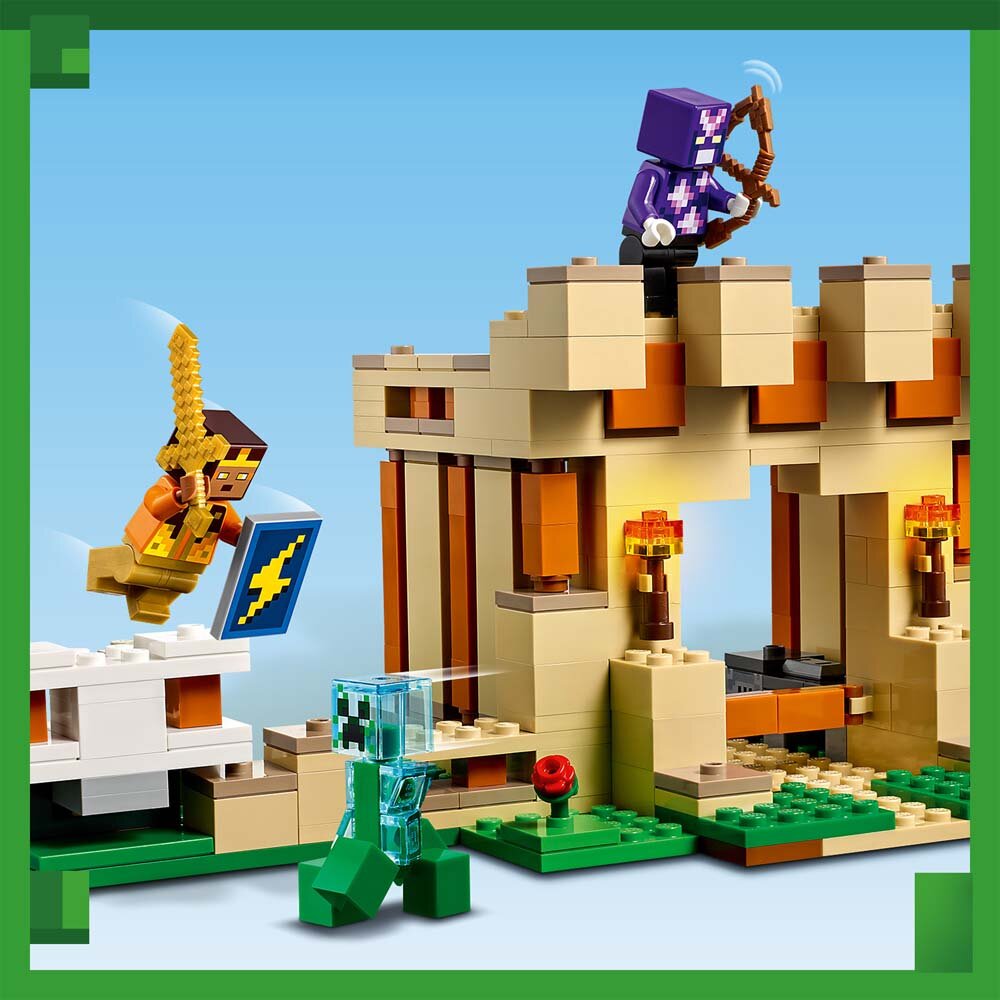 LEGO Minecraft - Het ijzergolemfort 9+