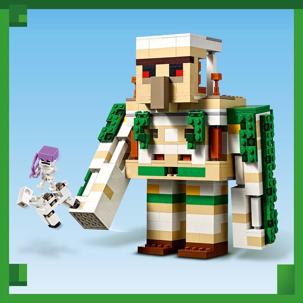LEGO Minecraft - Het ijzergolemfort 9+