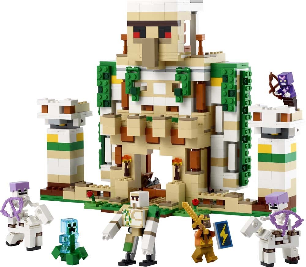 LEGO Minecraft - Het ijzergolemfort 9+