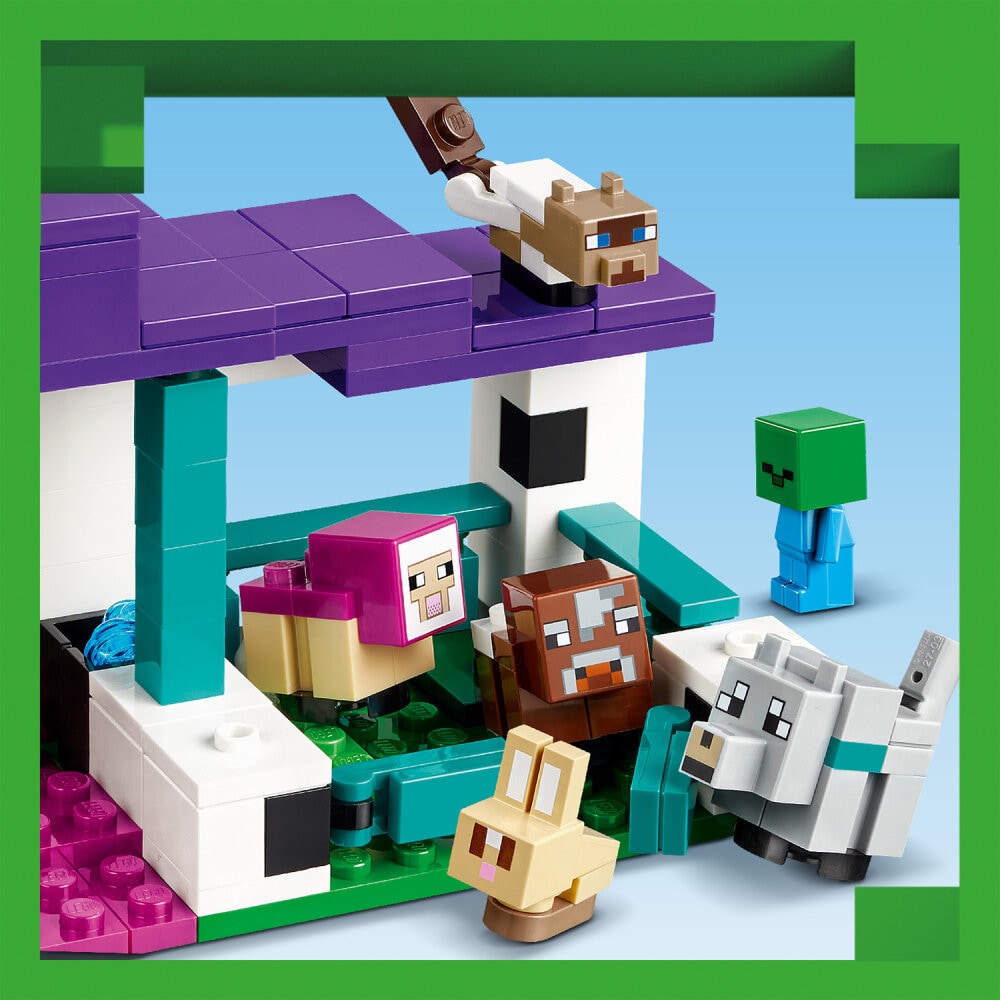 LEGO Minecraft - De dierenopvang 7+