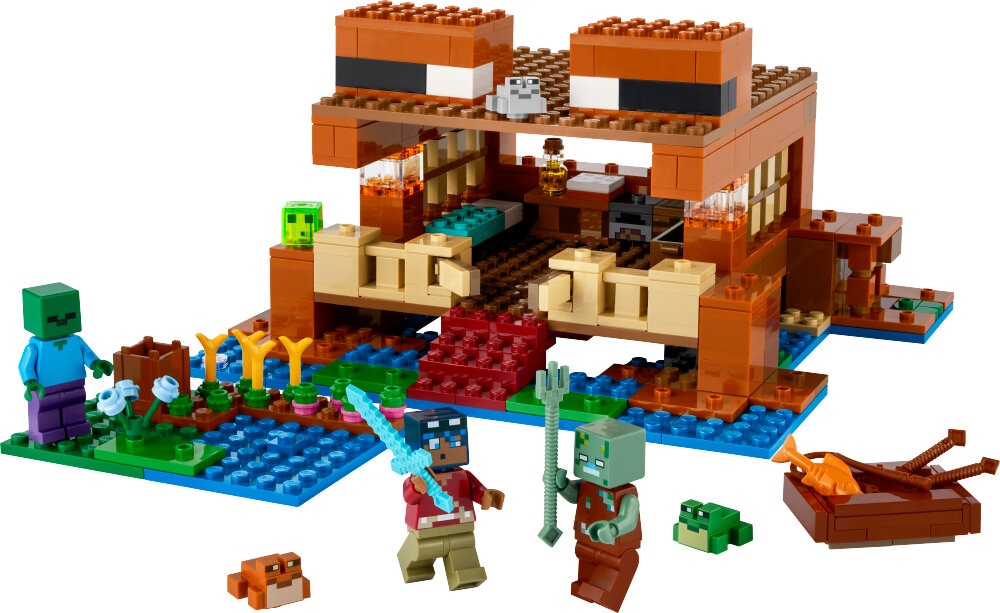 LEGO Minecraft - Het kikkerhuis 8+