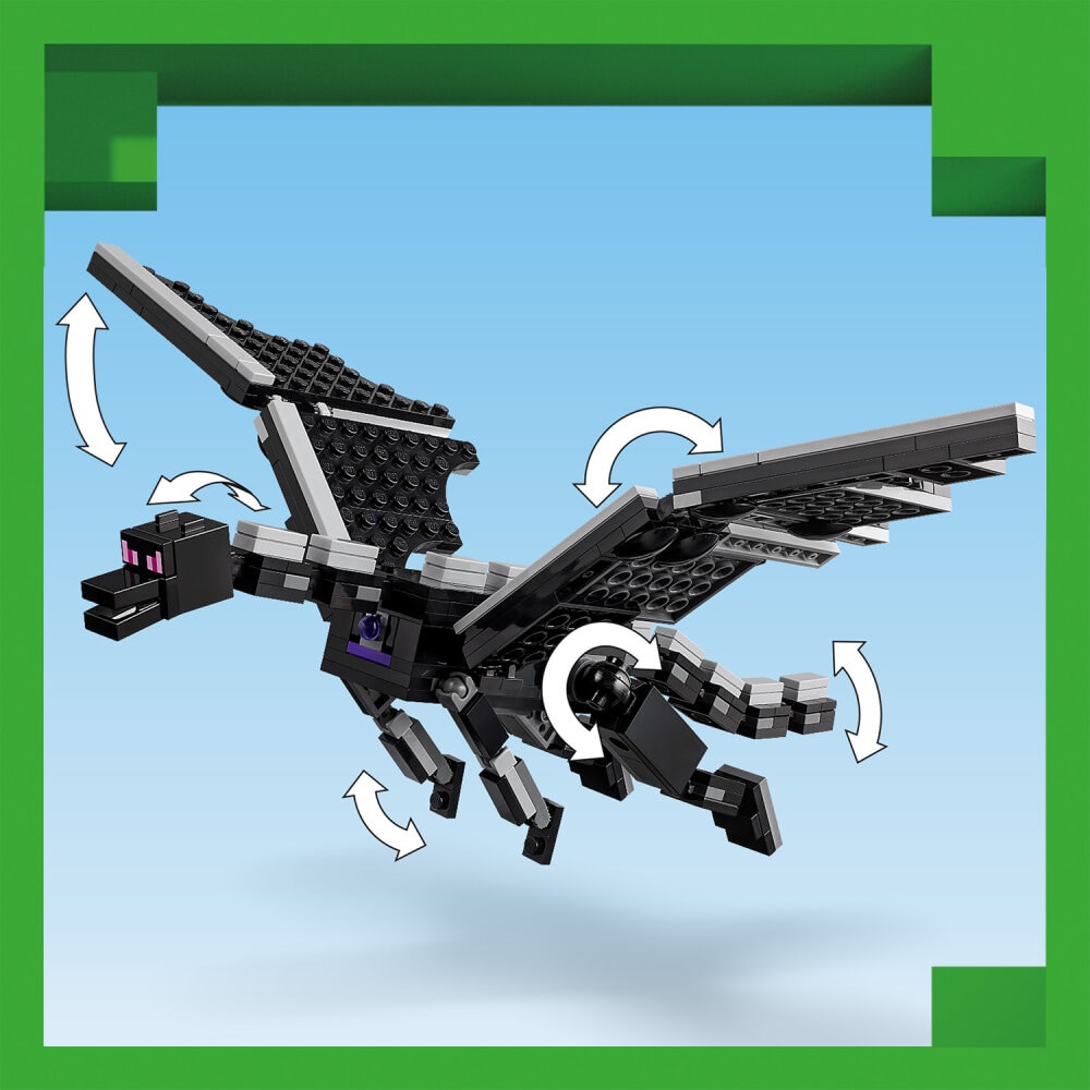 LEGO Minecraft - De Enderdraak en het End-schip 8+