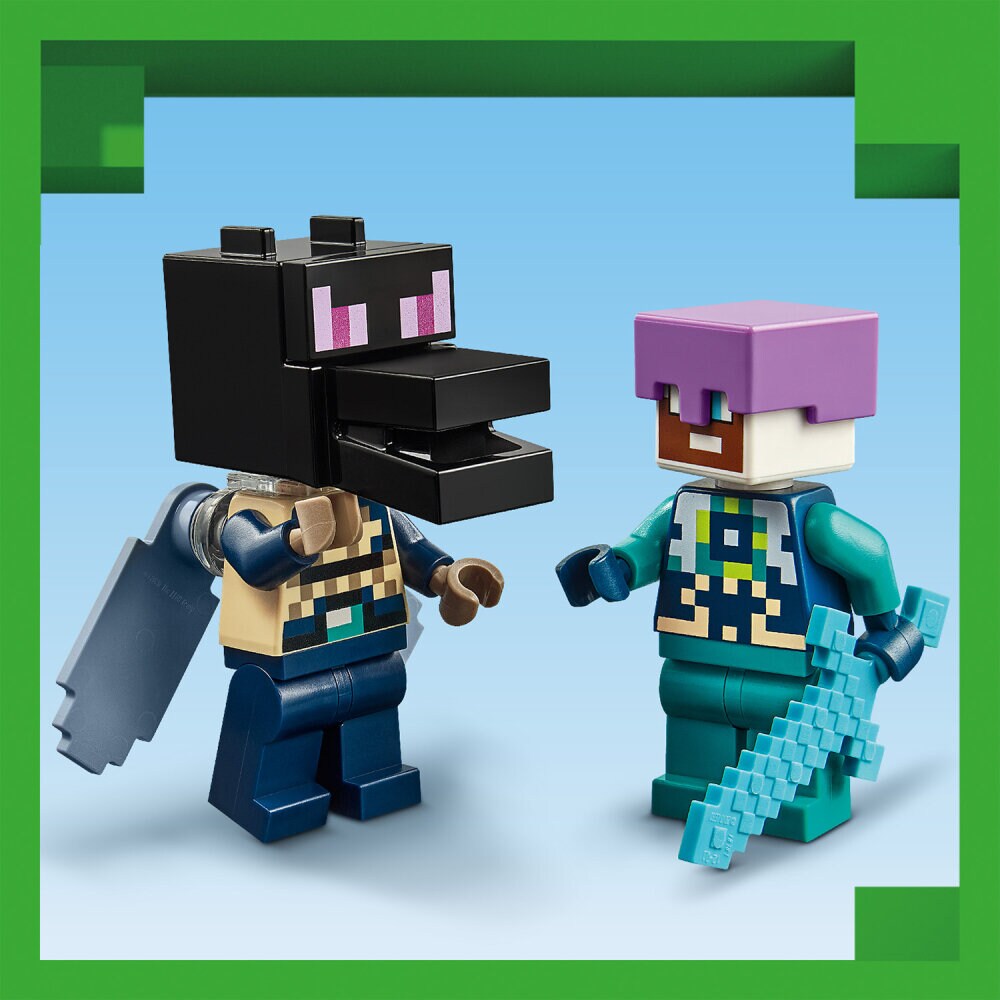 LEGO Minecraft - De Enderdraak en het End-schip 8+