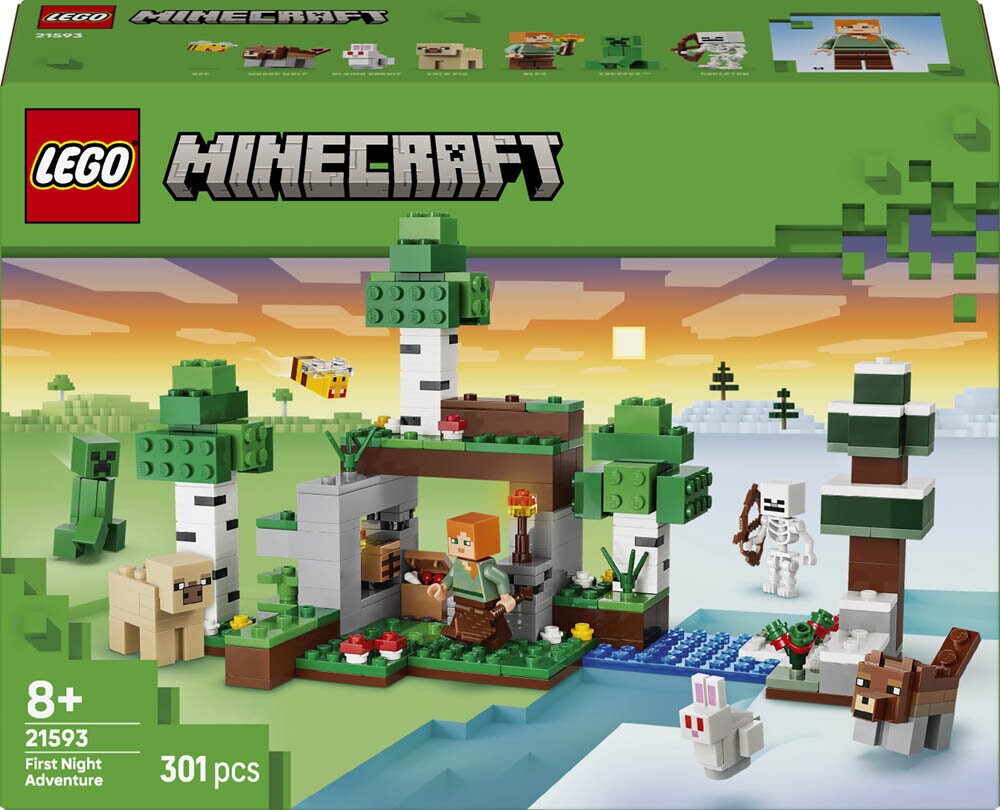 LEGO Minecraft - Het avontuur van de eerste nacht 8+