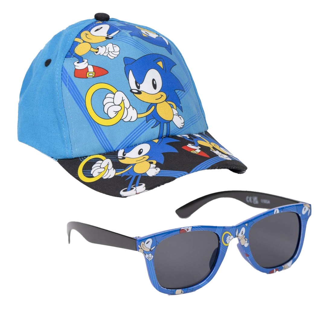 Sonic the Hedgehog - Pet en zonnebril voor kinderen