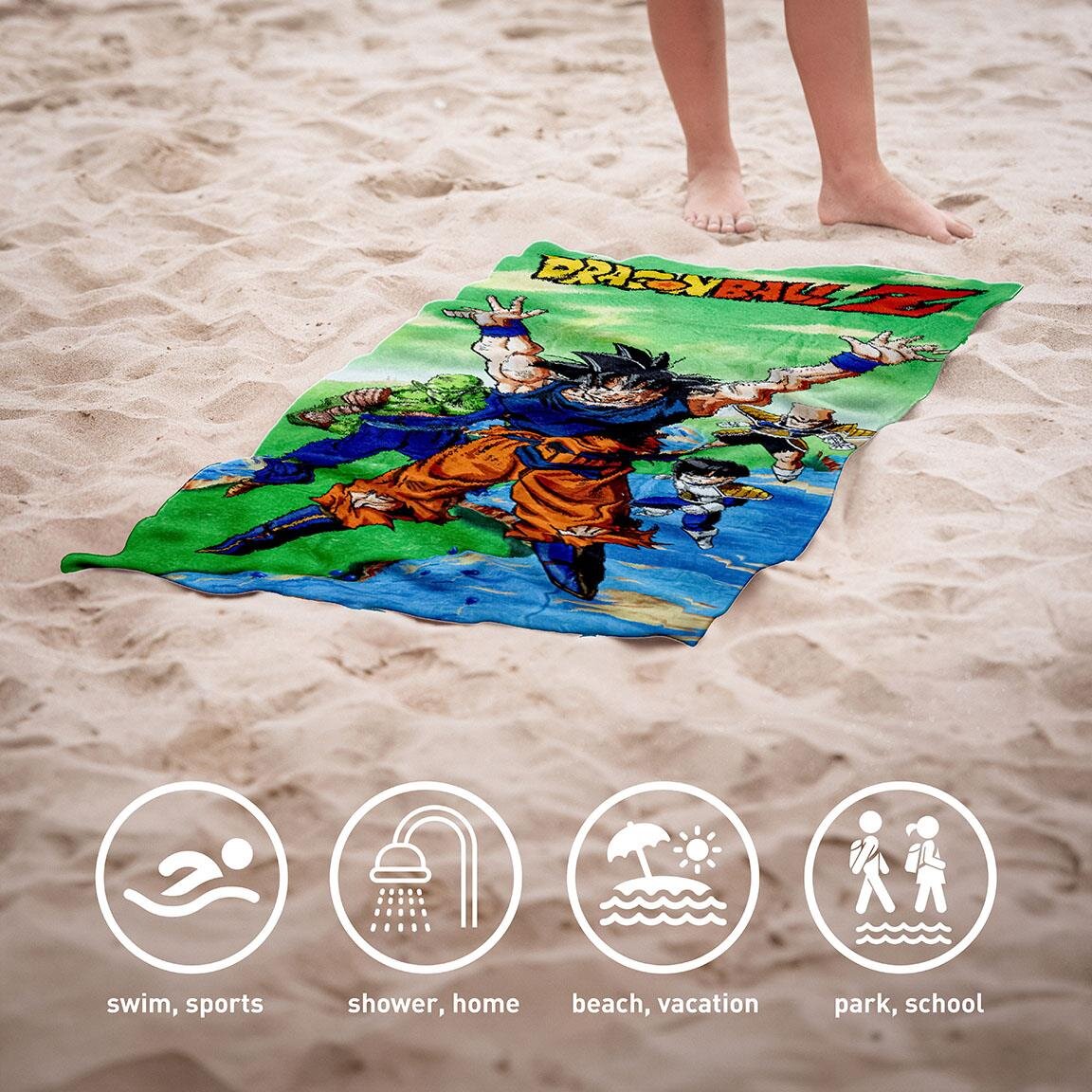 Dragon Ball - Katoenen Handdoek 70 x 140 cm