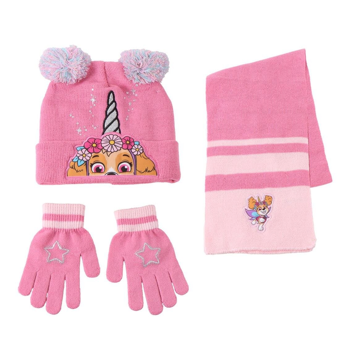 Paw Patrol Skye - Muts, sjaal en handschoenen