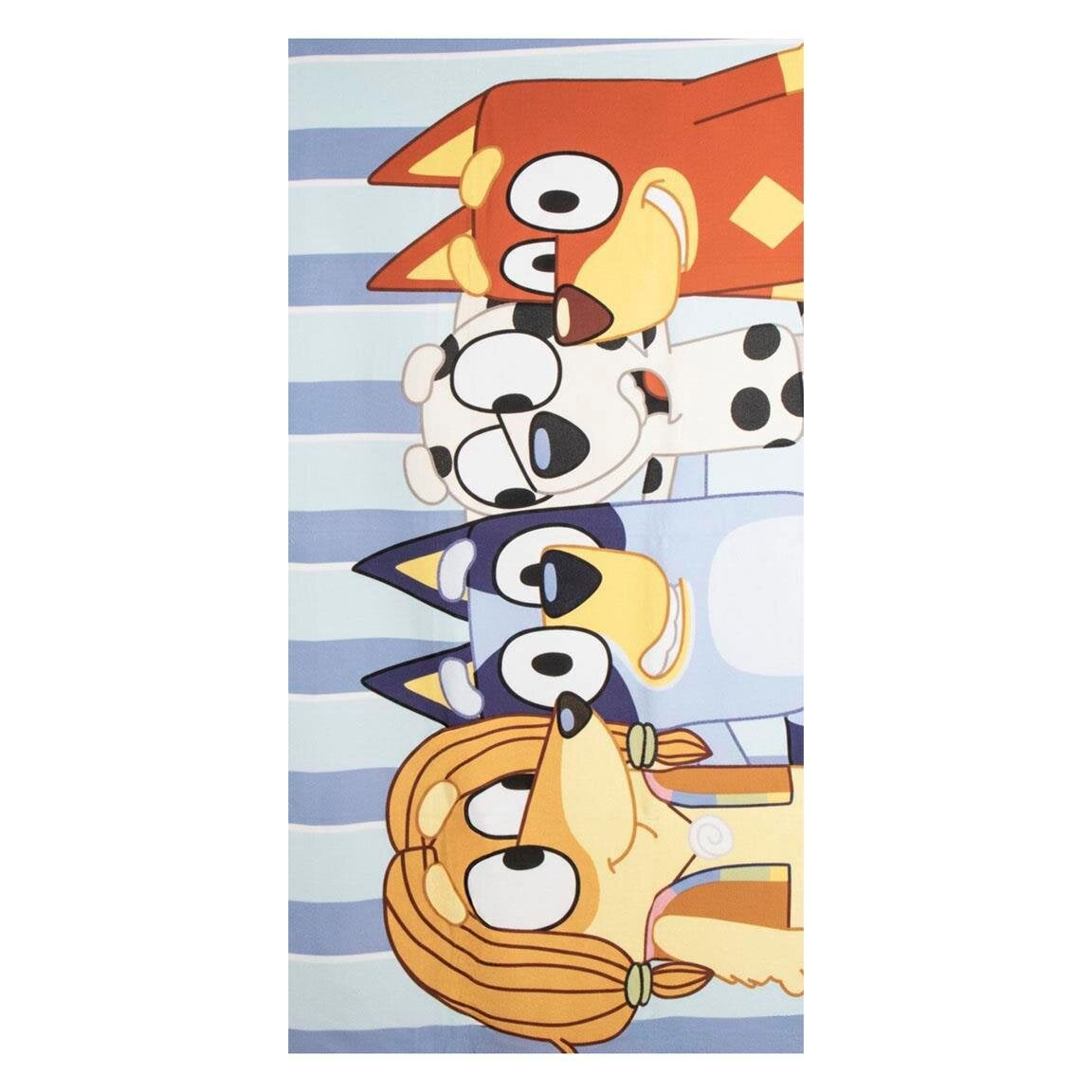 Bluey met vrienden Badhanddoek 70 x 140 cm